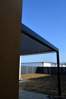 Pergola s otočnými lamelami 0 ° až 135 ° - 6
