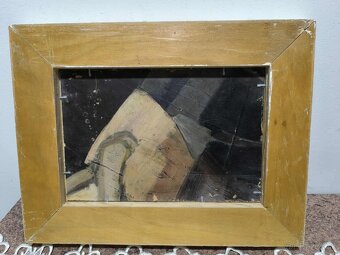 B. Holossy - stará olejomaľba - 6