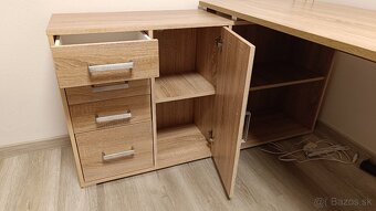 Rohový písací stôl - 6