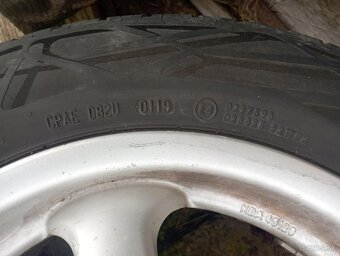 Predám letné pneumatiky 195/65R15 aj s Alú diskami - 6