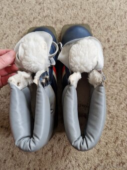 Retro Botas panske topanky na bezky - 6