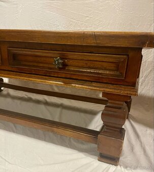 konferencny stolik, masiv, v45 cm, d120 cm, s 60 cm - 6