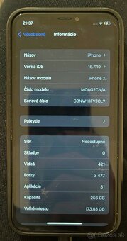iPhone X - 256GB - 6
