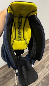 Predám hokejové nohavice zn: BAUER Supreme S27, navy-modrá. - 6