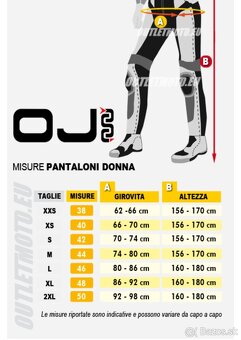 MOTOJEANS, moto rifle dámske - 6