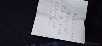 Kabát tmavomodrý a čierny - 6