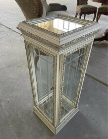 luxusná talianská vitrínka + závesná zrkadlová skrinka - 6
