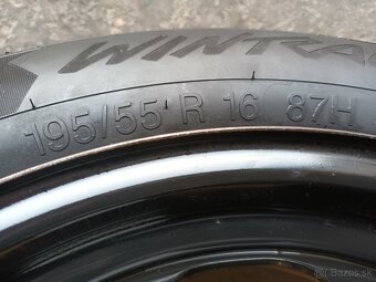 Zimné 195/55 r16 na diskoch 4x108 Peugeot - 6