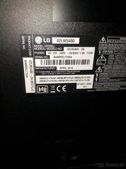 42" 107cm LG LED tv - 6