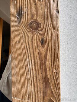 Veľké zrkadlo v masívnom drevenom ráme 120x79cm - 6