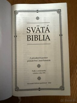 Svätá Biblia Roháček - 6