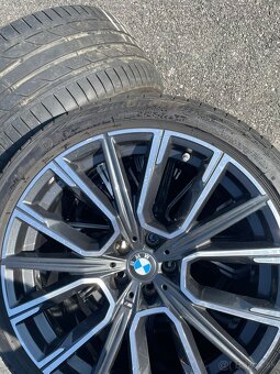 Predám ORIGiNAL BMW 7  disky pneumatiky - 6
