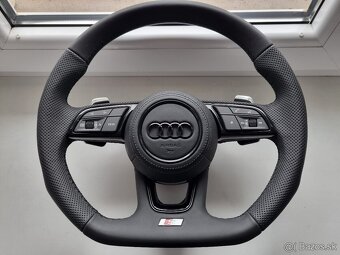VOLANT AUDI MULTIFUNKCNY VOLANT ZKOSENY s airbagom a padlami - 6