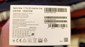 Redmi Note 11 Pro 5GB - 6