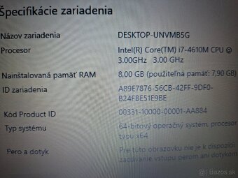 Hp Probook i7 4610M 3.0ghz/8GB DDR3/WIN 10 SK - 6