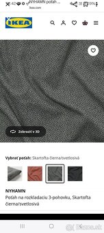 Rozkladacia sedacka Beddinge od IKEA - 6