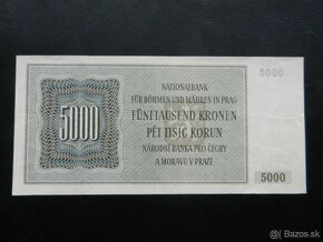 Vzácnejšie neperforované bankovky 25 - 6