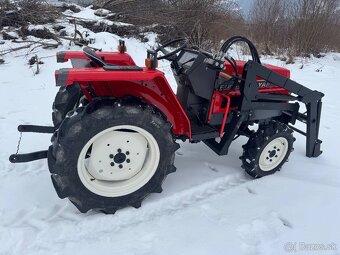 Predám malotraktor yanmar FX215 + čelny nakladač - 6