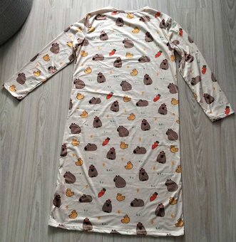 Nočná košeľa Kapybara, v. XL - 6