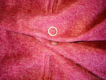 Dámske kabáty zelený a bordová - 6