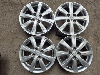4x100 r15 ET39 x 5J elektróny originál TOYOTA - 6