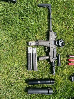 2x full upgrade m4, kwa mp9, plynová brokovnica - 6