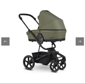 EASYWALKER Set XXL kočík kombinovaný Harvey3 Sage Green s pr - 6