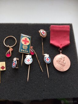 Odznaky medaile zdravotníctvo.CSCK.Jansky.Krv. - 6