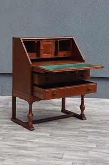 Stôl písací celodrevený. - 6