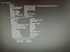 Predám grafickú kartu NVIDIA GeForce GTX 750 Ti - 6