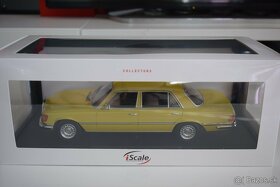 predam 1:18 Mercedes-Benz S-class 450 SEL 6.9 1975 zlta - 6