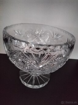 Predám kryštálovú vázu a misu - 6