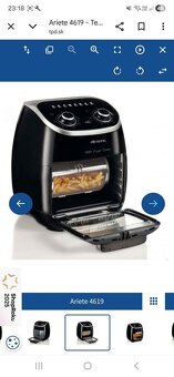 Teplovzdušná fritéza, mini rúra - 6