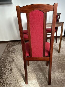 Jedálenský stôl a 4 stoličky - 6