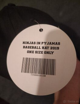 Originálna čierna šiltovka #goninjas - 6