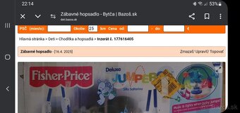 Zábavné hopsadlo,kolíska s melódiami, autíčka - 6