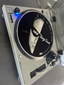 Predám DJ gramofón IMG StageLine DJP-202/SI - 6