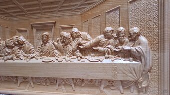 Drevorezba - Posledná večera - 6