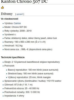 Canton Chrono 507 DC - 6