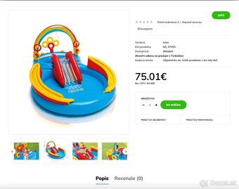 Intex detský bazén - NOVÝ, ZABALENÝ - 6