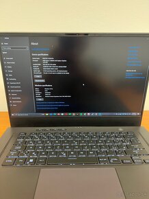 Notebook ASUS ROG Zephyrus G15 Ryzen 7 RTX 3060 - 6
