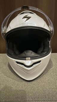 Prilba SCORPION EXO -1400 EVO II AIR SOLID PEARL WHITE - 6