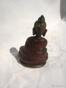 Bronzová socha budha - 6