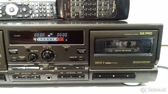 HX PRO kazetovy 2-deck TECHNICS RS-TR575 Dolby B + C = JAPAN - 6
