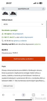 Kolieskové korčule vel. 41 - 6