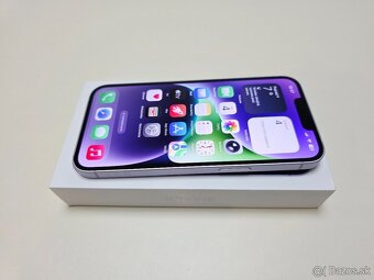 APPLE IPHONE 14 128GB PURPLE TOP STAV,BATERKA 100% - 6