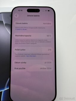 iPhone 16 Pro 256GB - 6