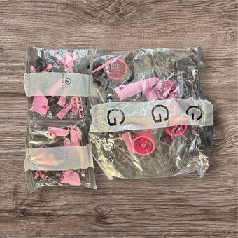 Fashion Pink stavebnica športového auta v ružovej farbe - 6