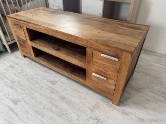 Masivna komoda indicky palisander - 6