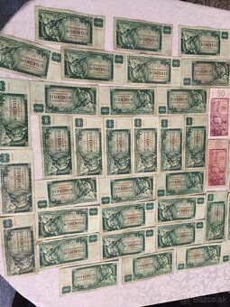 Predám staré slovenské bankovky - 6